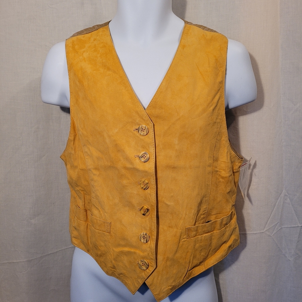 Choice Tan Suede Leather Vest